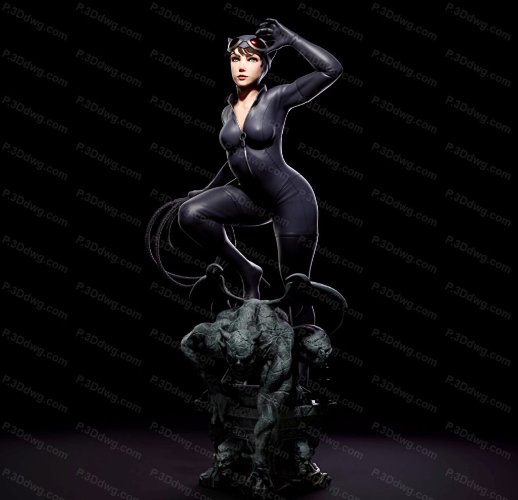 CA3D DC漫画 猫女-P站图纸收藏馆