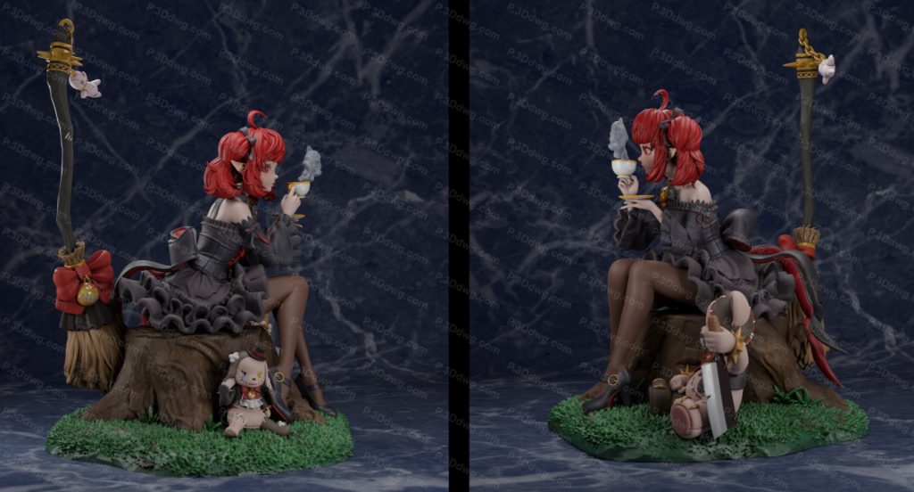 图片[4]-黑魔法女巫-P站图纸收藏馆