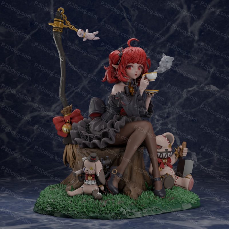 黑魔法女巫-P站图纸收藏馆