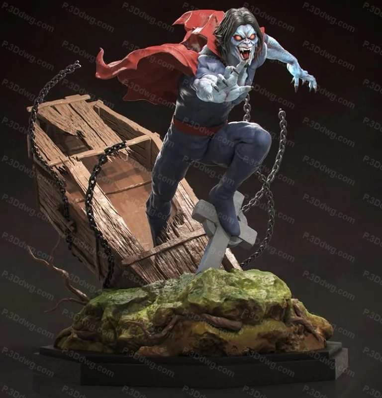 漫威 吸血鬼莫比亚斯-P站图纸收藏馆