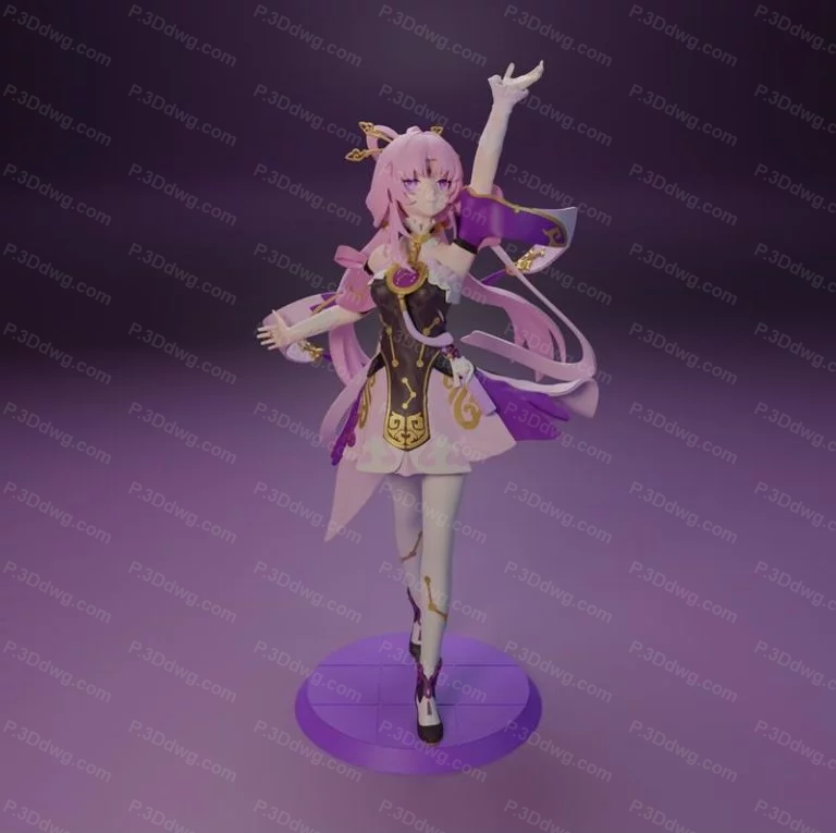 崩坏 符玄-P站图纸收藏馆