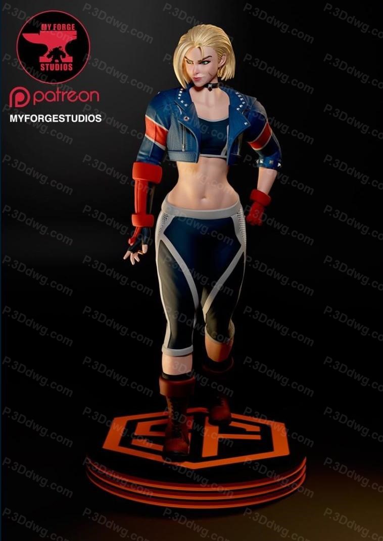 街头霸王 嘉米-P站图纸收藏馆