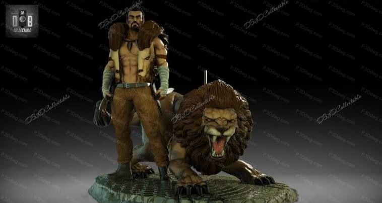 漫威 猎人克莱文-P站图纸收藏馆