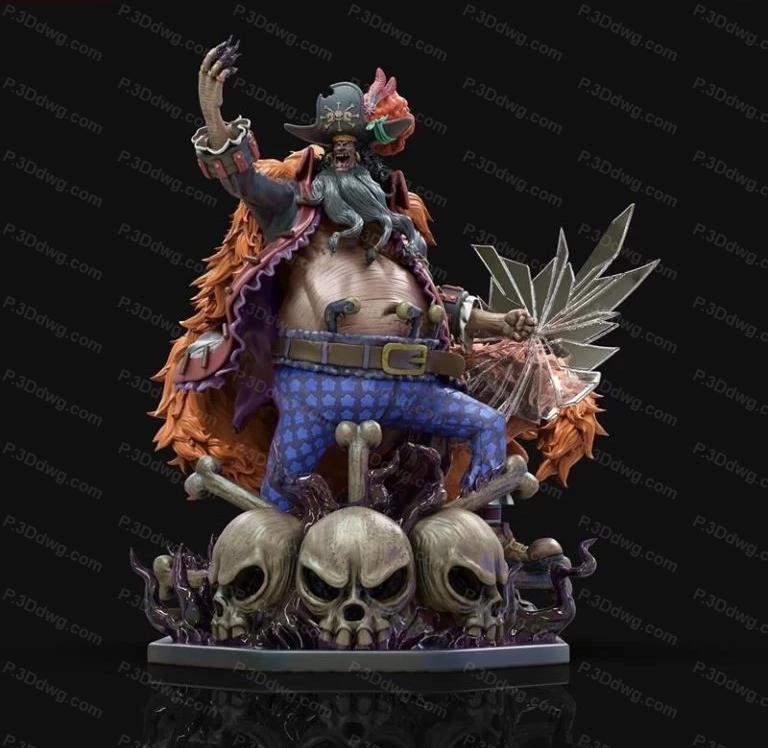 海贼王 黑胡子-P站图纸收藏馆