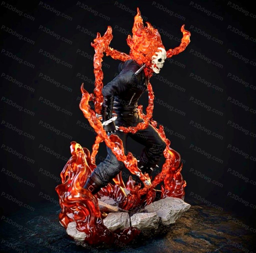 图片[3]-CA3D 漫威 恶灵骑士-P站图纸收藏馆