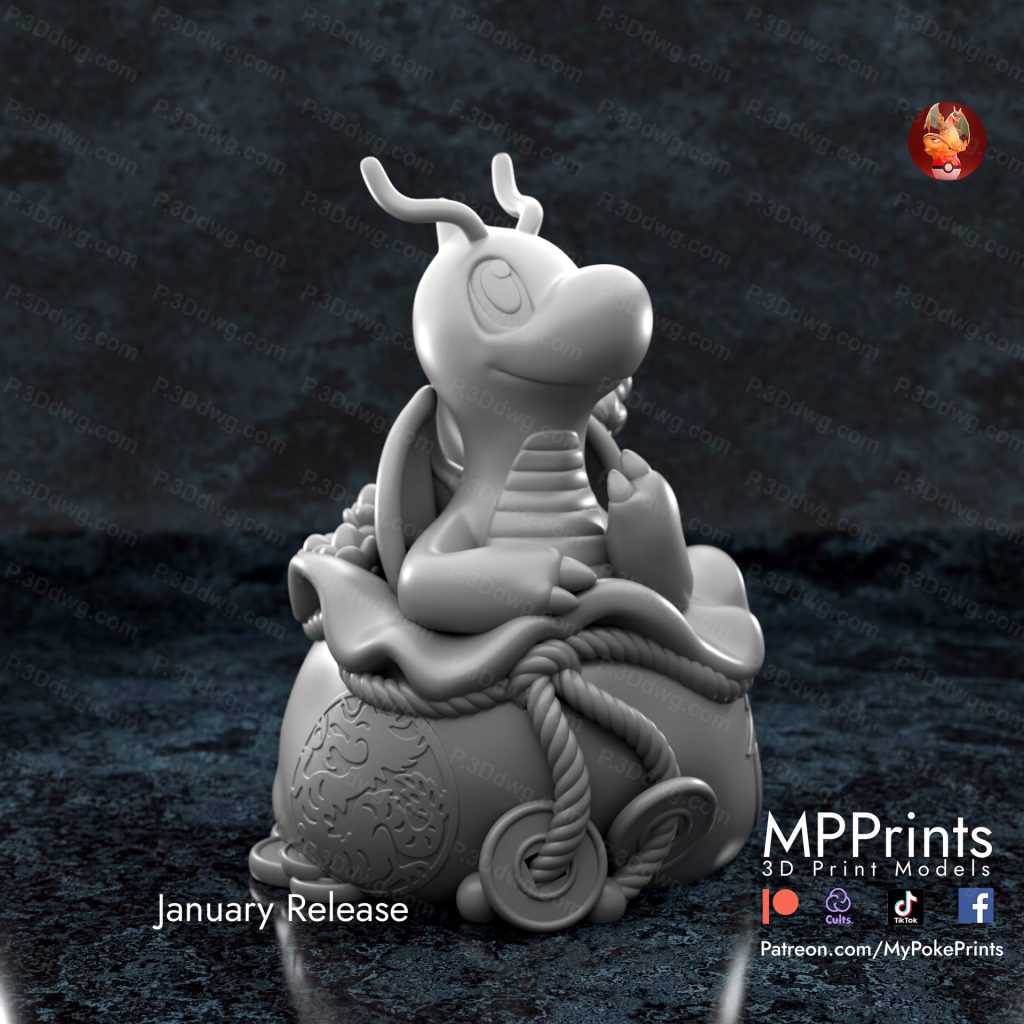 图片[5]-口袋妖怪 快龙-P站图纸收藏馆