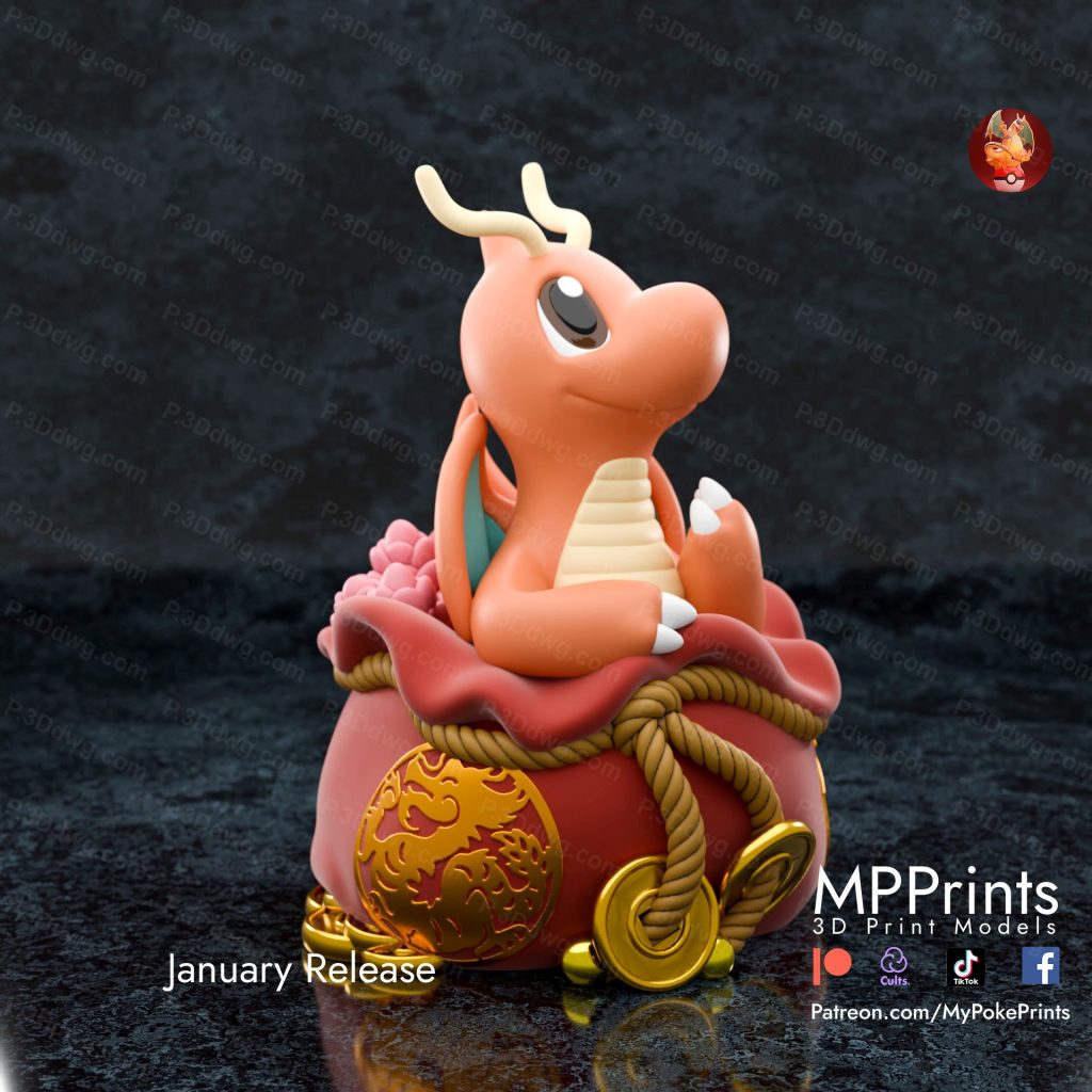 图片[3]-口袋妖怪 快龙-P站图纸收藏馆