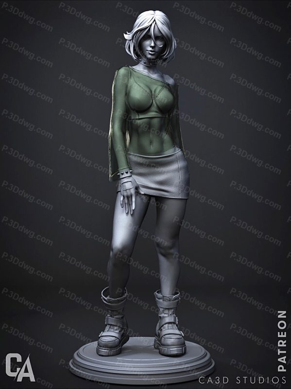 CA3D 漫威 罗刹女-P站图纸收藏馆