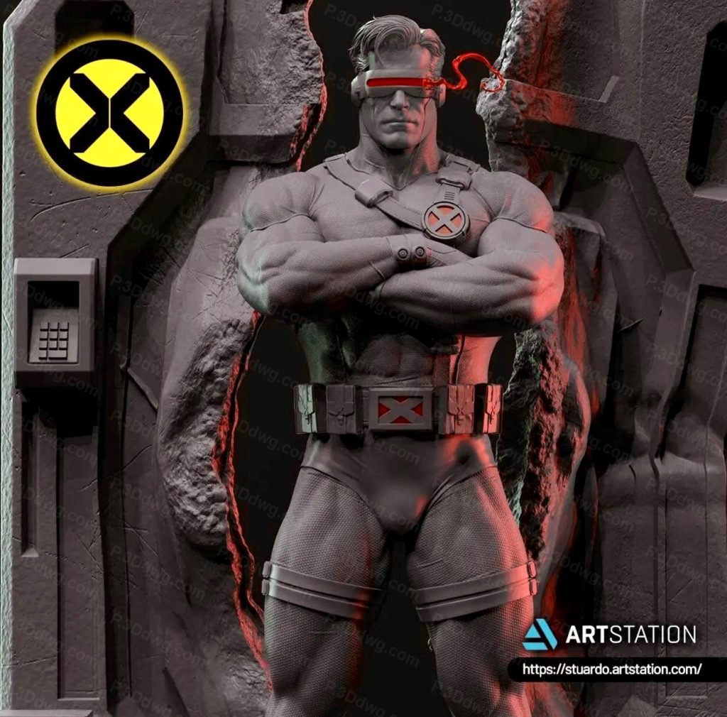 图片[2]-漫威X战警 镭射眼 来自阿尔瓦罗·斯图亚多-P站图纸收藏馆