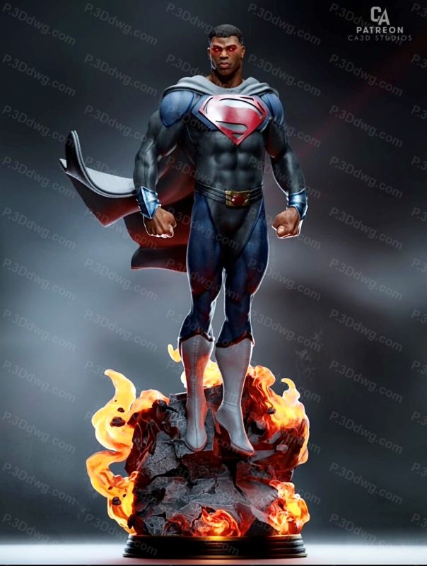 CA3D DC 黑超人 法尔·佐德-P站图纸收藏馆