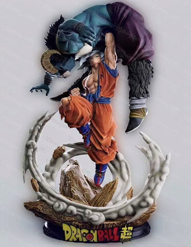 悟空对战魔罗-P站图纸收藏馆