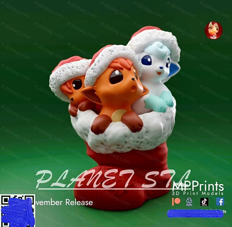 口袋妖怪 宝可梦圣诞合集-P站图纸收藏馆