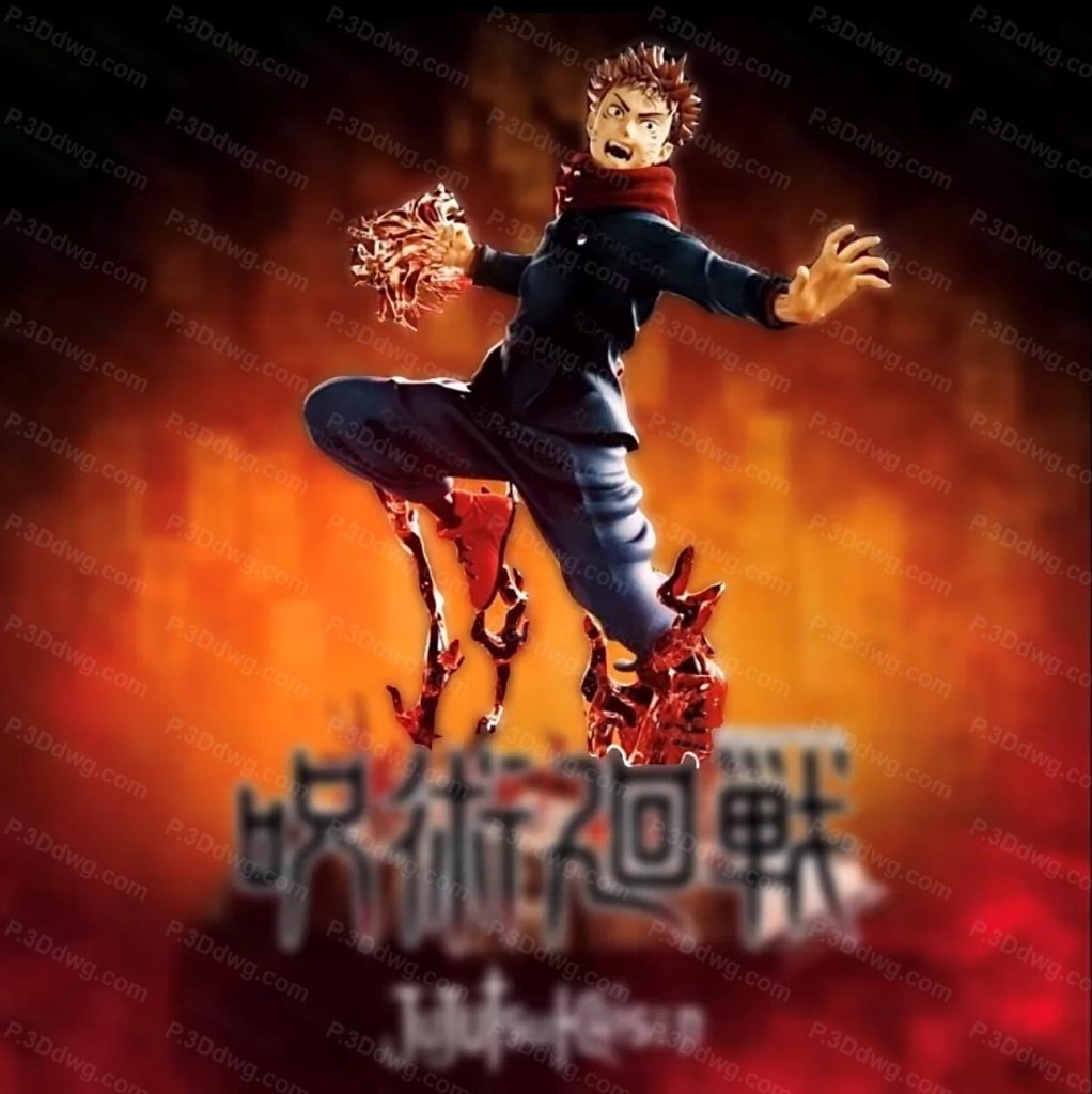 咒术回战 虎杖悠仁-P站图纸收藏馆