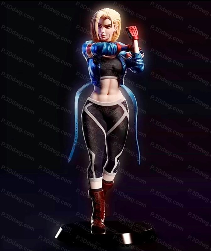 街头霸王 嘉米·怀特-P站图纸收藏馆