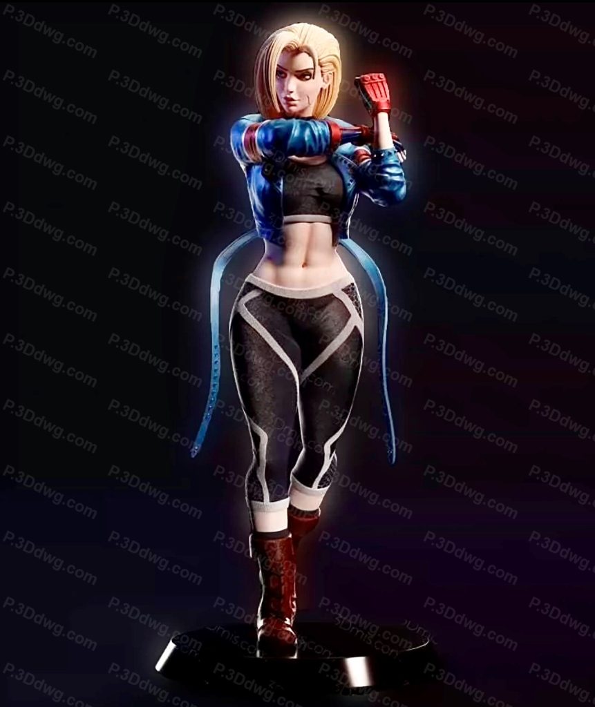 图片[1]-街头霸王 嘉米·怀特-P站图纸收藏馆