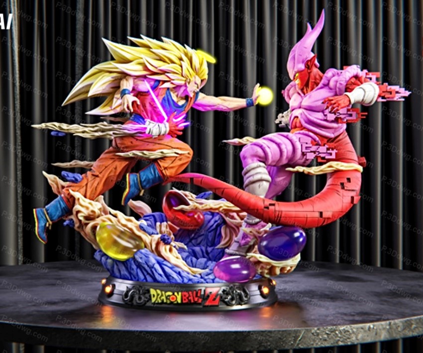 图片[1]-悟空对战邪念波-P站图纸收藏馆