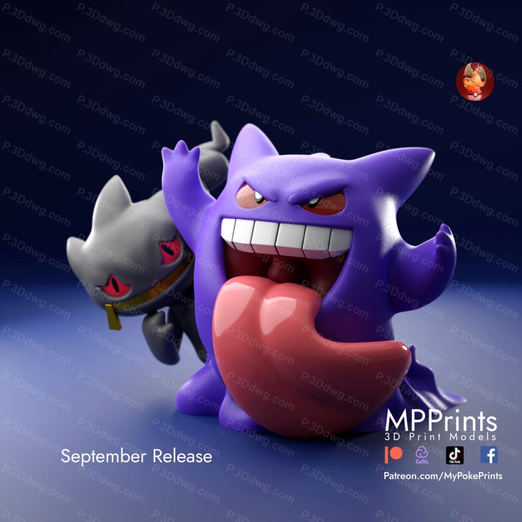 图片[2]-口袋妖怪 幽灵系小精灵-P站图纸收藏馆