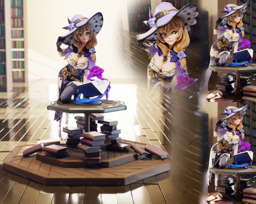 图片[3]-原神 丽莎·敏兹-P站图纸收藏馆