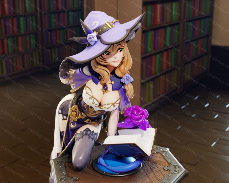 原神 丽莎·敏兹-P站图纸收藏馆