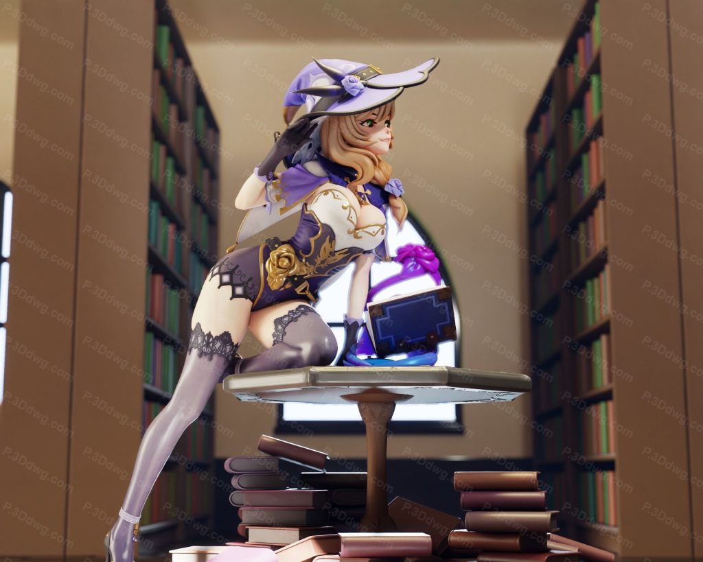 图片[4]-原神 丽莎·敏兹-P站图纸收藏馆