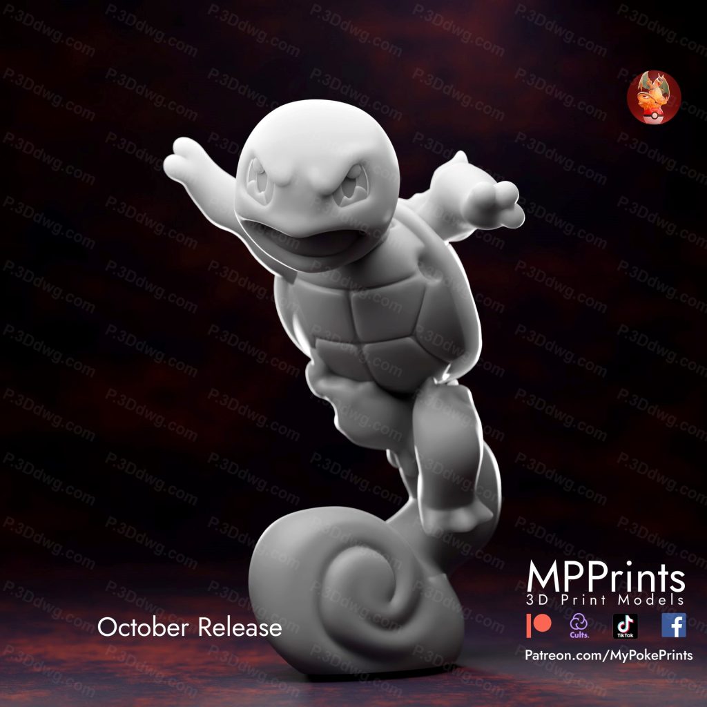 图片[5]-口袋妖怪 幽灵杰尼龟-P站图纸收藏馆