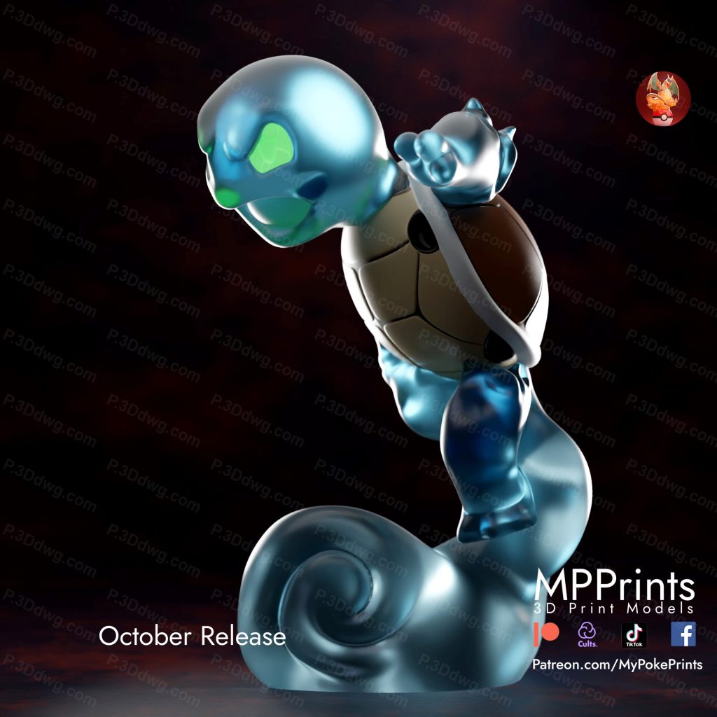 图片[2]-口袋妖怪 幽灵杰尼龟-P站图纸收藏馆