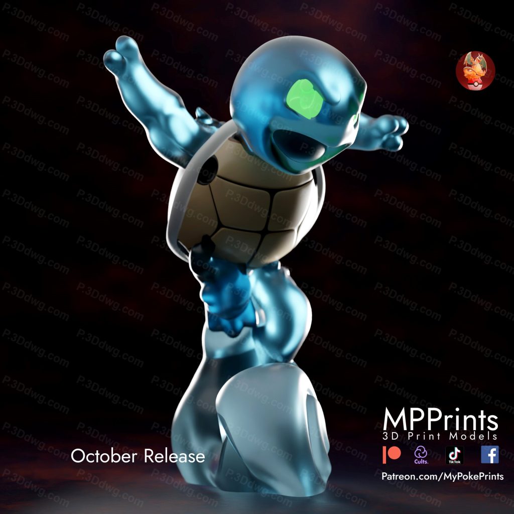 图片[4]-口袋妖怪 幽灵杰尼龟-P站图纸收藏馆