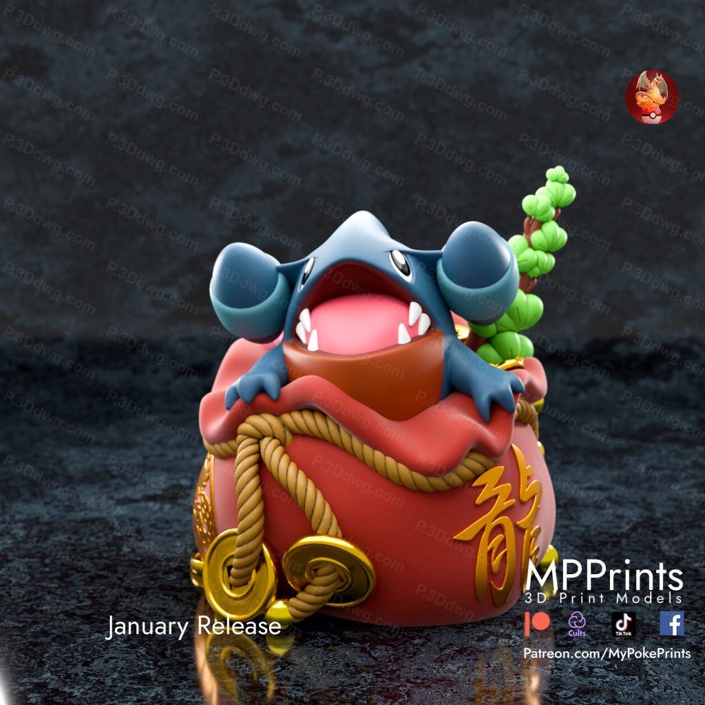 图片[2]-口袋妖怪 圆陆鲨-P站图纸收藏馆