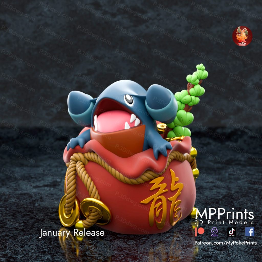 口袋妖怪 圆陆鲨-P站图纸收藏馆