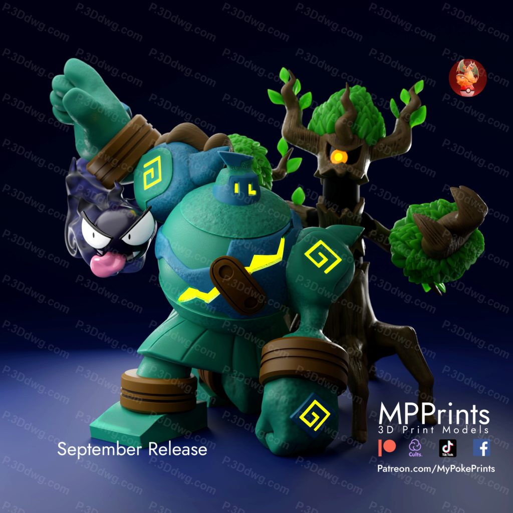 图片[3]-口袋妖怪 幽灵系小精灵-P站图纸收藏馆