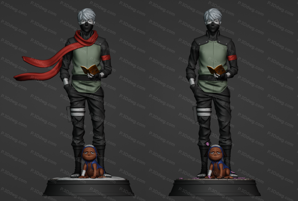 火影忍者旗木卡卡西-P站图纸收藏馆