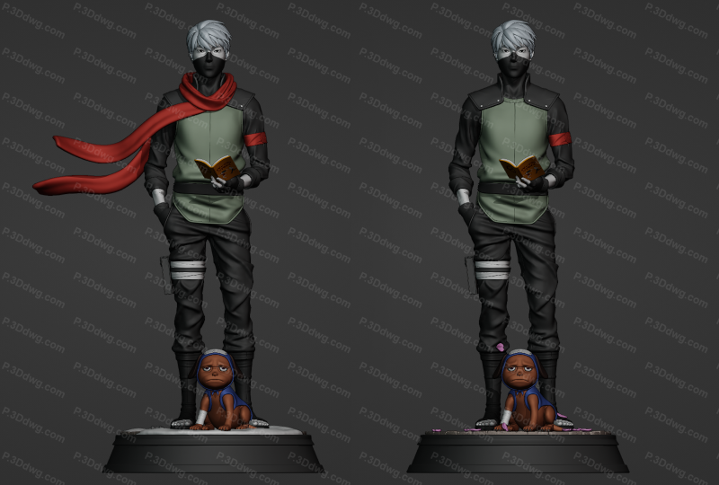 火影忍者旗木卡卡西-P站图纸收藏馆