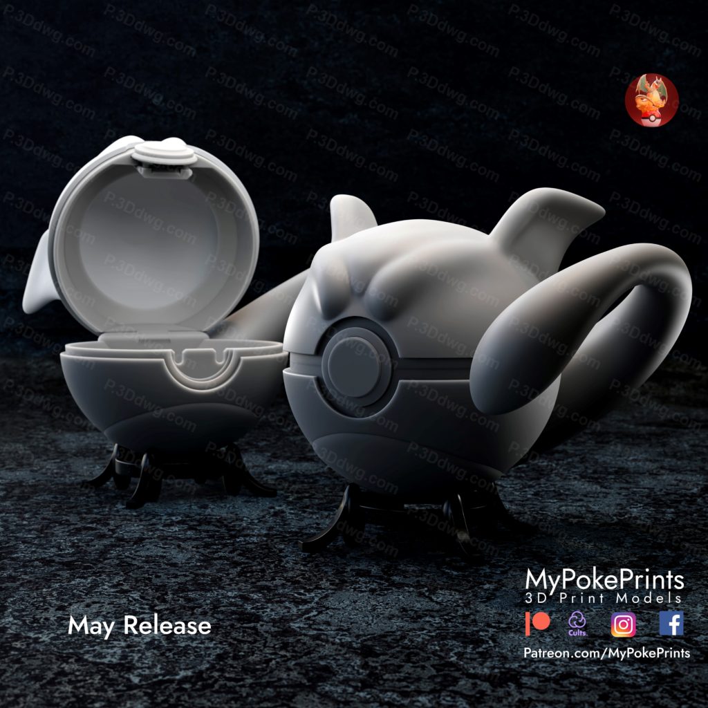 图片[2]-口袋妖怪 超梦精灵球-P站图纸收藏馆