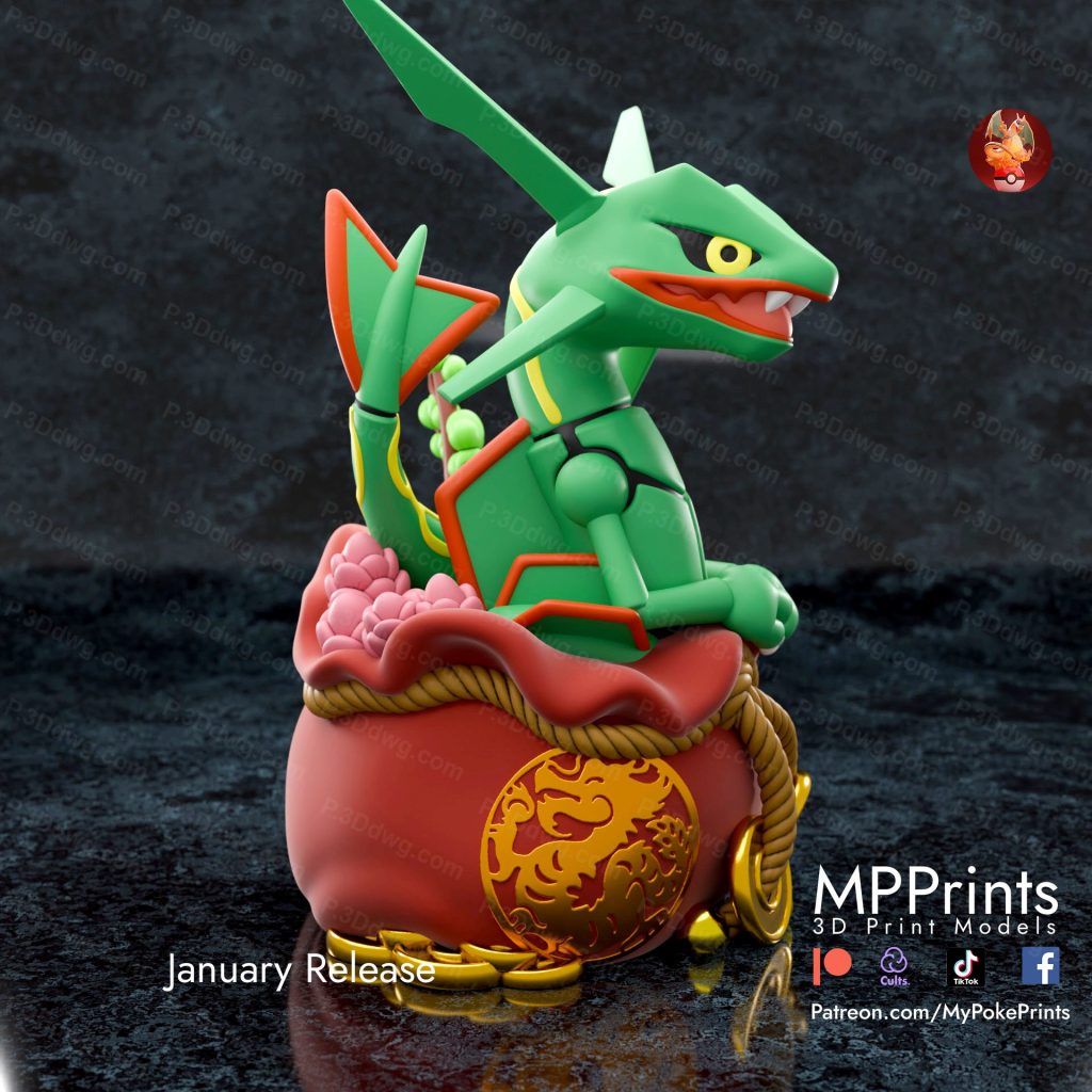 图片[3]-口袋妖怪 烈空坐-P站图纸收藏馆