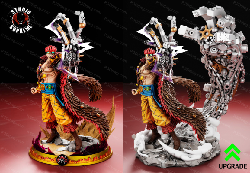 图片[1]-海贼王 尤斯塔斯·基德-P站图纸收藏馆