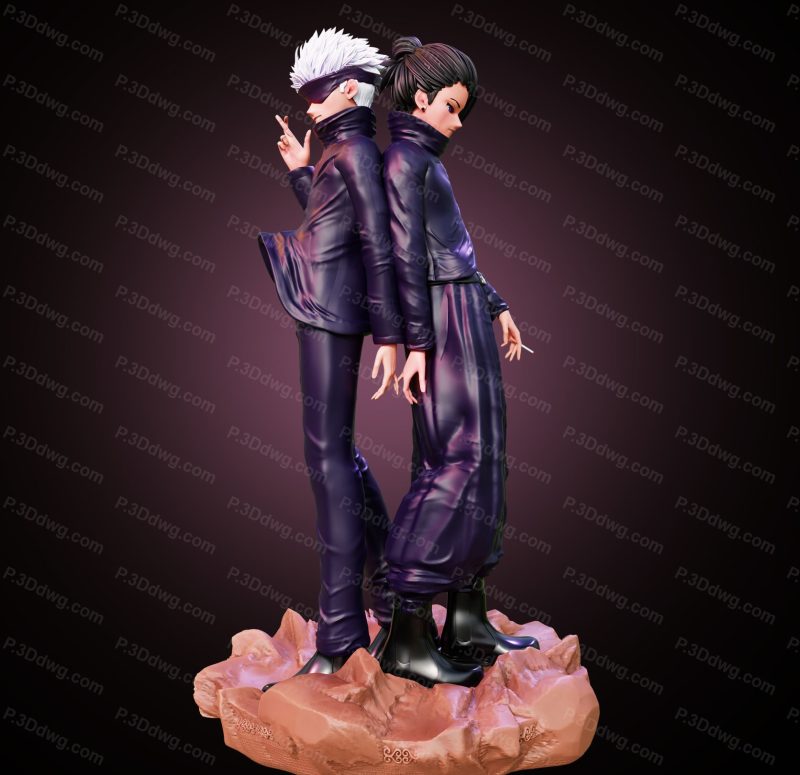 咒术回战 五条悟和夏油杰-P站图纸收藏馆