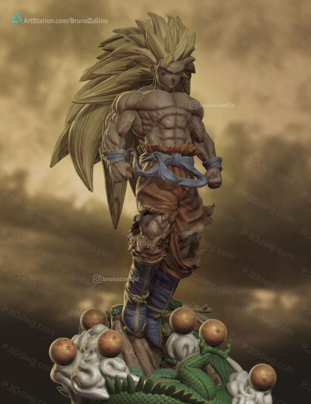 龙珠 悟空超赛三-P站图纸收藏馆