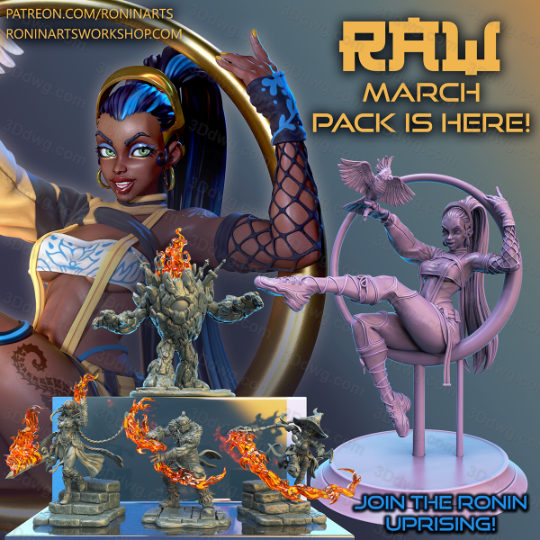 Ronin Arts 2023年3月图纸包-P站图纸收藏馆