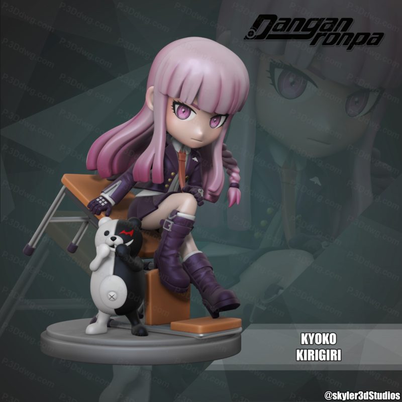 弹丸论破 雾切响子-P站图纸收藏馆