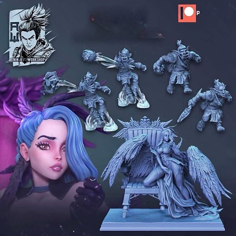 Ronin Arts 2022年3月图纸包-P站图纸收藏馆