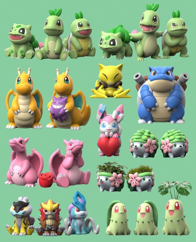 精灵宝可梦-P站图纸收藏馆