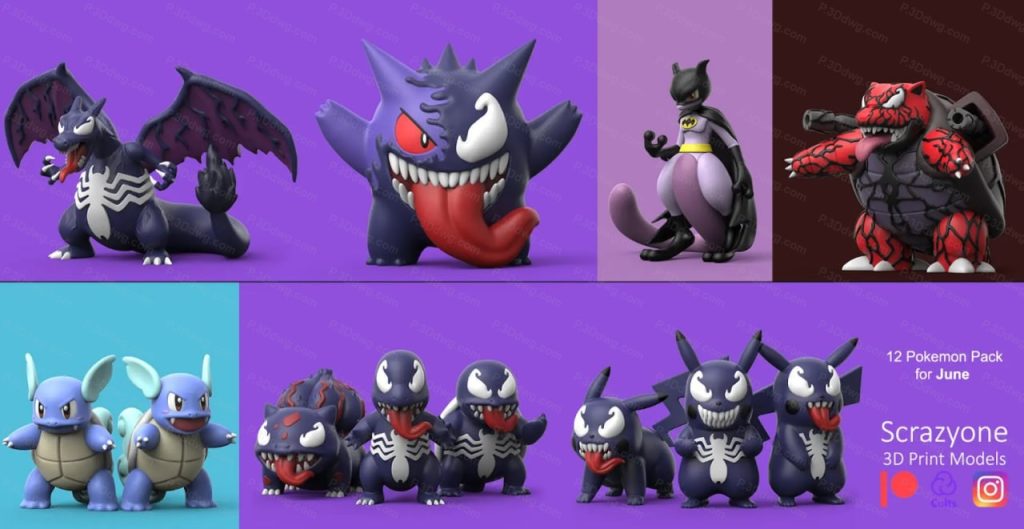 精灵宝可梦-P站图纸收藏馆