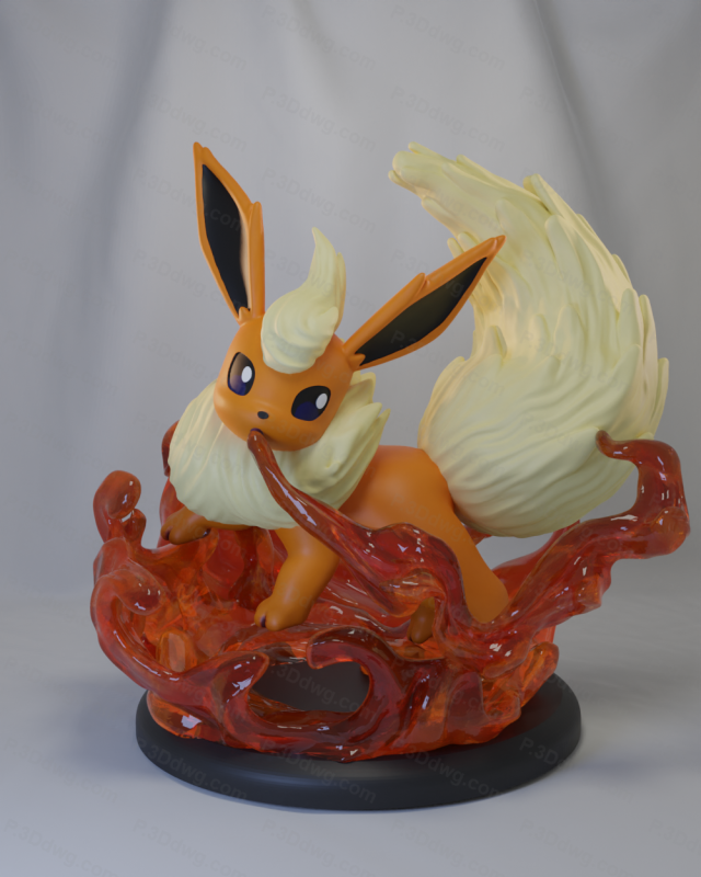 精灵宝可梦 火伊布-P站图纸收藏馆