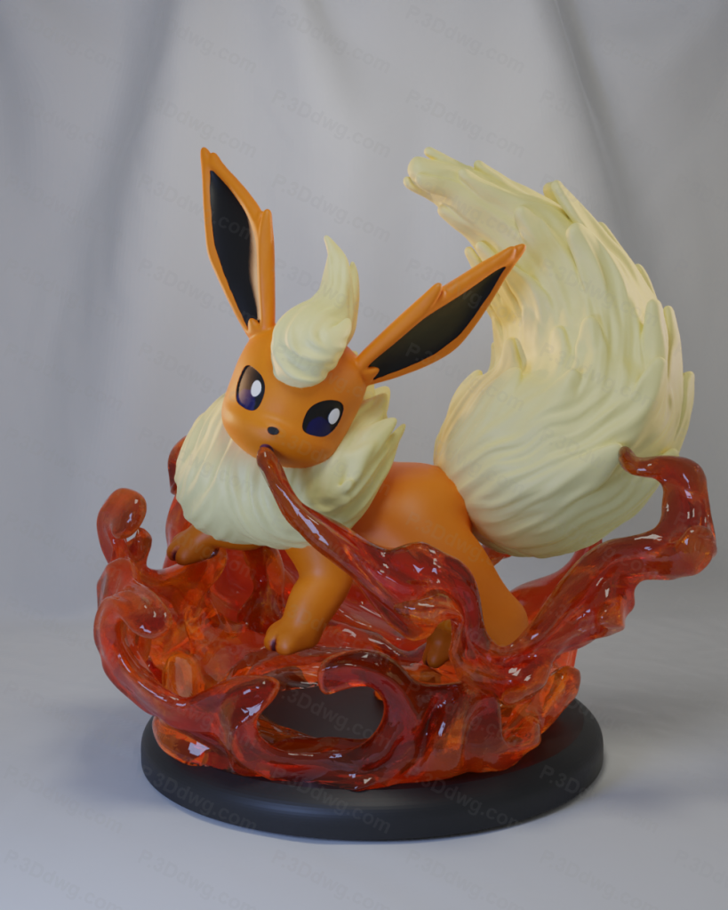 图片[1]-精灵宝可梦 火伊布-P站图纸收藏馆