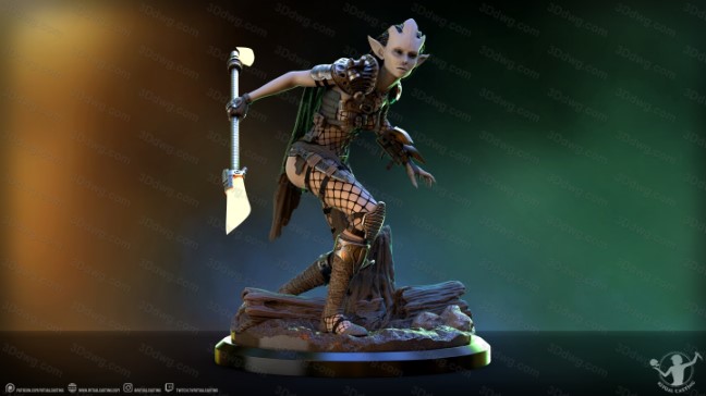 Ritual Casting 女猎手 伊泰亚-P站图纸收藏馆