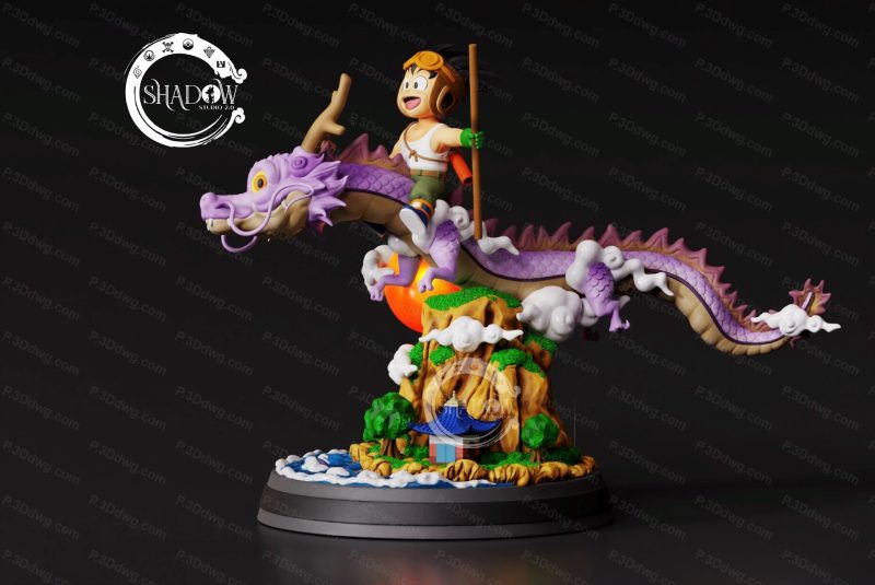 龙珠 骑龙悟空-P站图纸收藏馆