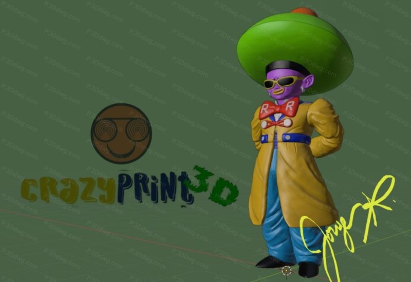 龙珠 人造人15号-P站图纸收藏馆