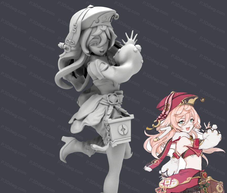 原神 烟绯-P站图纸收藏馆