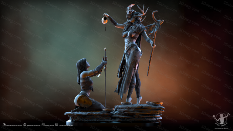 Ritual Casting 女先知罗内尔-P站图纸收藏馆