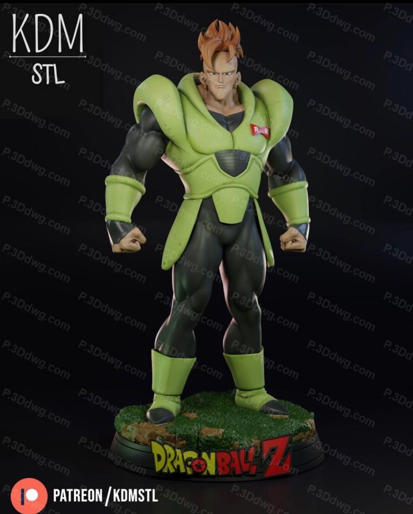 人造人16号-P站图纸收藏馆